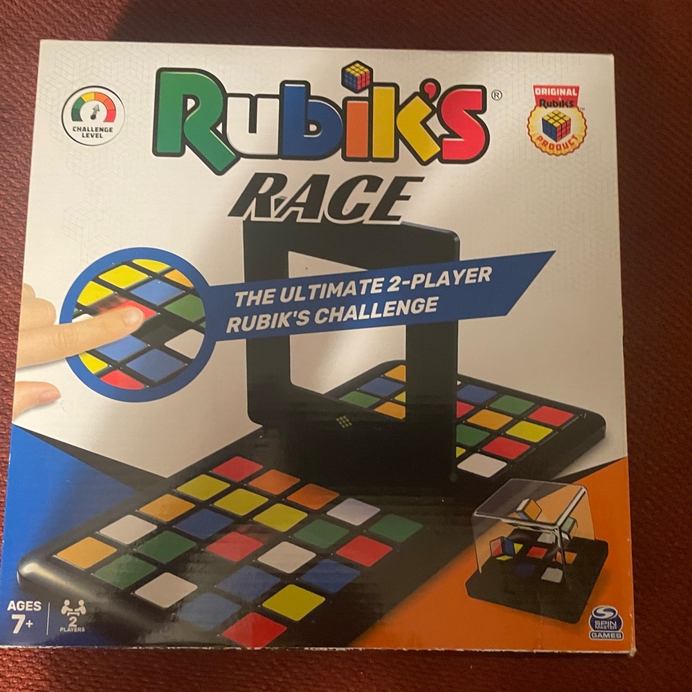 Spin Master Games: Rubik's Race,  2022 version.